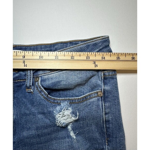 Kancan Medium Wash‎ Skinny Distressed Ripped Jeans Women's 9/28 - Picture 8 of 10